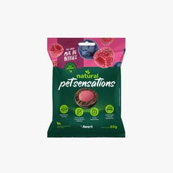 Snack Petitos Pet Sensations Para Cães Sabor Mix Berrie 65G - 1 Unidade