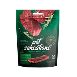 Snack Petitos Pet Sensations Sabor Angus E Ervas Finas Para Cães - 300 Gramas