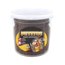 Snack Petitos Stick De Frango Para Cães 2,5Kg - 1 Unidade