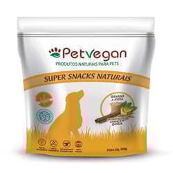 Snack Petvegan Sabor Banana E Aveia Para Cães - 150G