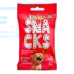 Snack Quatree Sabor Churrasco Para Cães - 60G - 60 Gramas