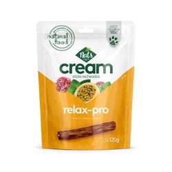 Snack Relaxante Nats Cream Sticks Recheados Para Cães - 120G