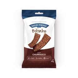 Snack Sabor Churrasco Selections For Pets - 1 Unidade - 60 Gramas