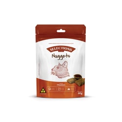 Snack Selections Nugget Frango 60G Para Gatos