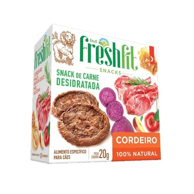 Snack Spin Pet Freshfit Cordeiro Para Cães - 20G