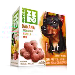 Snack Zerofruit Spin Pet Para Cães - 50G