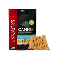 Snacks Cannix Grissini De Carne E Tomilho Para Cães - 130G