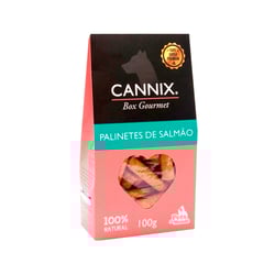 Snacks De Salmão Cannix Para Cães - 100G