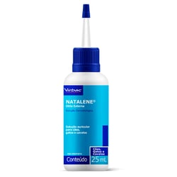 Solução Auricular Antiparasitária Virbac Natalene Para Cães E Gatos - 25Ml