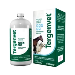 Solução Limpeza Ferimentos Tergenvet 250Ml - 1 Unidade