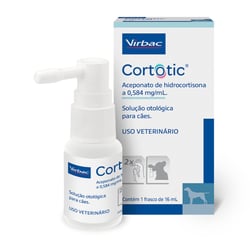 Solução Otológica Cortotic Virbac Para Cães - 16Ml
