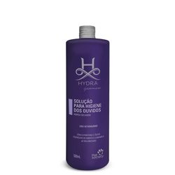 Solução Para Ouvidos Hydra Groomers 500Ml Para Cães E Gatos