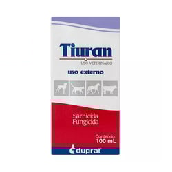 Solução Tiuram 100Ml Para Cães E Gatos - 1 Unidade