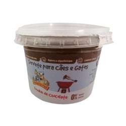 Sorvete Padaria Pet 120Ml Sabor Fondue Chocolate Para Cães E Gatos
