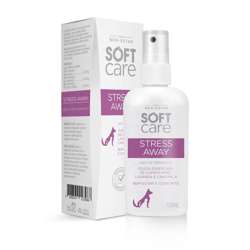 Spray Calmante Soft Care Stress Away Para Cães E Gatos - 100Ml