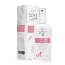Spray Educador Soft Care Bitter Max Para Cães E Gatos Filhotes - 120Ml