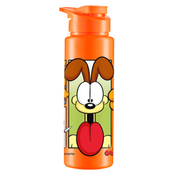 Squeeze Turma Do Garfield Bandeirante Laranja 750Ml - 1 Unidade
