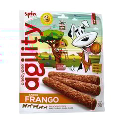 Stick Spin Pet Beef Agility Frango Para Cães - 150G