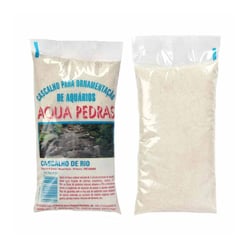 Substrato Aqua Pedras Cascalho De Rio Para Aquários De Peixes - 5 Kilos