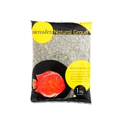 Substrato Aquário Soma Pebble Black 1Kg - 2-4Mm - 2-4 Milímetros