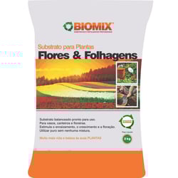 Substrato Biomix Flores & Folhagens - 1 Unidade - 5 Kilos
