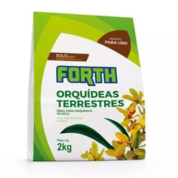 Substrato Forth Tecnutri Para Orquídeas Terrestres - 2Kg
