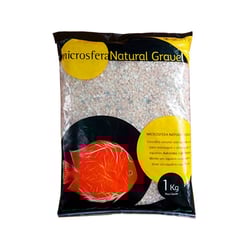 Substrato Soma Microsfera Natural Gravel Blood Jade Rosin Para Aquarios 1Kg - 3-6 Milímetros