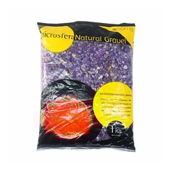 Substrato Soma Microsfera Natural Gravel Top Purple 3 5Mm Para Aquarios 1Kg