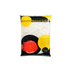 Substrato Soma Para Aquario Pebble White 1Kg - 2-3 Milímetros
