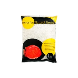 Substrato Soma Pebble White 1Kg Para Aquários De Peixes - 3-5 Milímetros