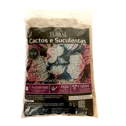 Substrato Terral Para Cactos E Suculentas - 5L - 5 Litros