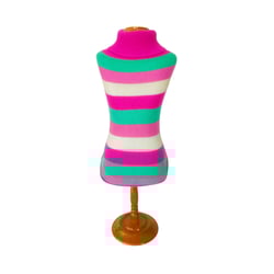 Suéter Griff Dog Listrado Rosa Para Cães E Gatos - 1 Unidade - Tamanho 1