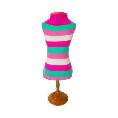 Suéter Griff Dog Listrado Rosa Tamanho 2 Para Cães E Gatos