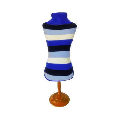 Suéter Listrado Azul Griff Dog Tamanho 5 Para Cachorros E Gatos