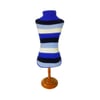 Suéter Listrado Griff Dog Azul - Tamanho 1 Para Cães E Gatos