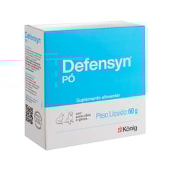 Suplemento Alimentar Defensyn Konig Para Cães E Gatos 60G - 1 Unidade