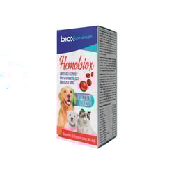 Suplemento Alimentar Hemobiox Para Cães E Gatos - 1 Unidade