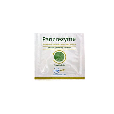 Suplemento Alimentar Inovet Pancrezyme 2,8G - 1 Unidade