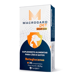 Suplemento Alimentar Macrogard Pet Avert 22,5G Para Cães E Gatos - 30 Comprimidos