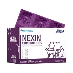 Suplemento Alimentar Nexin Nutrisana Para Cães E Gatos - 30 Comprimidos