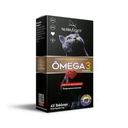 Suplemento Alimentar Nutrafases Ômega 3 Para Gatos - 45 Tabletes