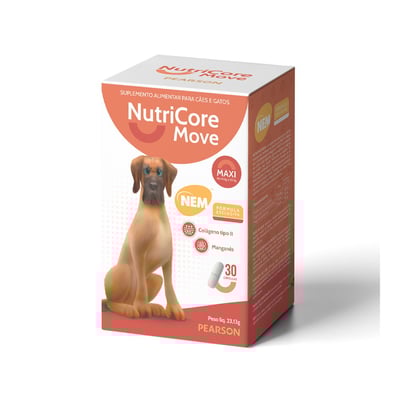 Suplemento Alimentar Nutricore Move Maxi Para Cães - 30 Cápsulas