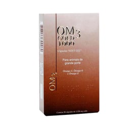 Suplemento Alimentar Om3 Gold 1000 Para Cães E Gatos - 1 Soft Gel