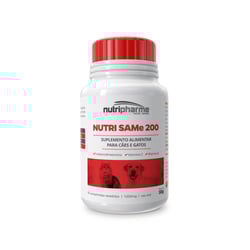 Suplemento Alimentar Same 200 Nutripharme Para Cães E Gatos - 30 Comprimidos