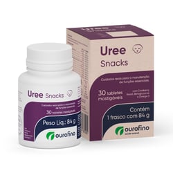 Suplemento Alimentar Uree Snacks Ourofino Para Cães - 30 Tabletes