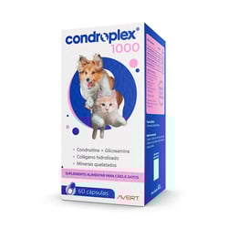 Suplemento Avert Condroplex 1000 - 60 Cápsulas