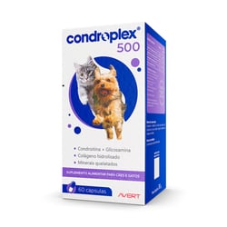 Suplemento Avert Condroplex 500 - 60 Cápsulas