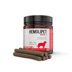 Suplemento Avert Hemolipet Para Cães - 45 Sticks