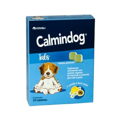 Suplemento Calmindog Coveli Para Cães E Gatos - 20 Tabletes