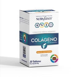 Suplemento Colágeno Nutrafases Para Cães - 30 Tabletes